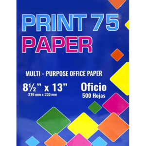 Resma papel oficio 75 gsm